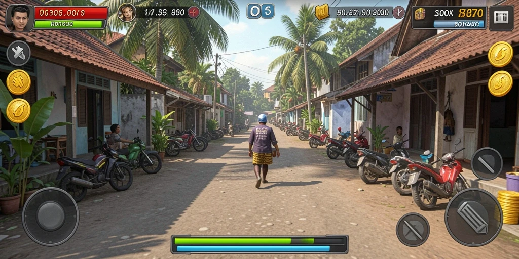 Tampilan antarmuka yang menarik dan modern.