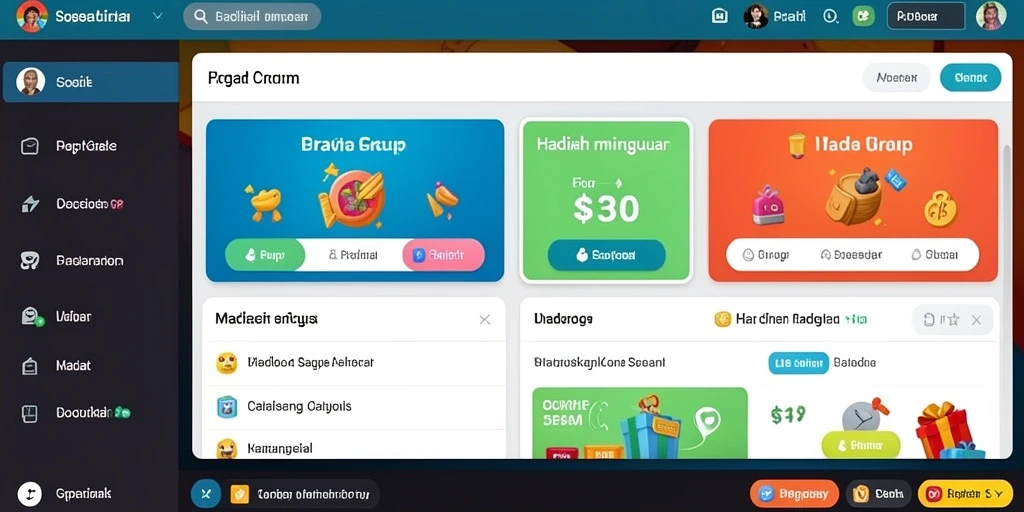 Tampilan awal aplikasi yang menarik dan informatif.