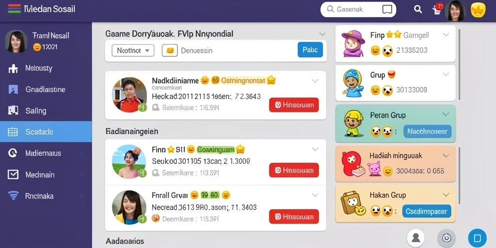 Tampilan utama aplikasi API77 yang menarik.