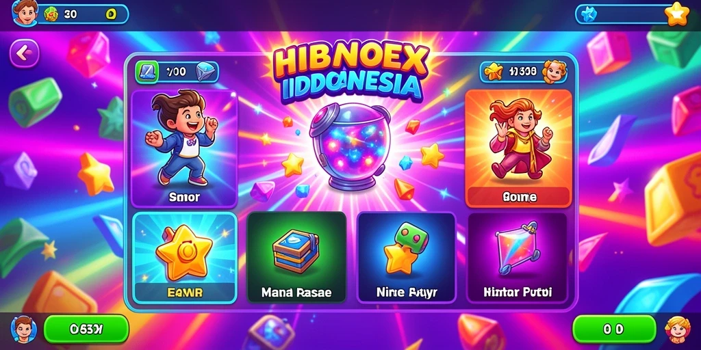 Screenshot menampilkan tampilan antarmuka permainan yang menarik.