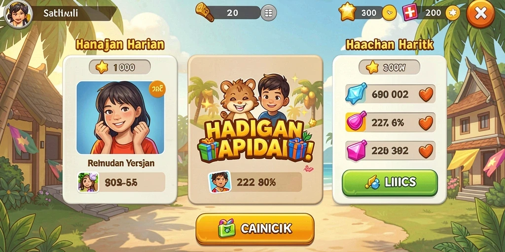Tampilan antarmuka yang intuitif dan mudah dipahami.