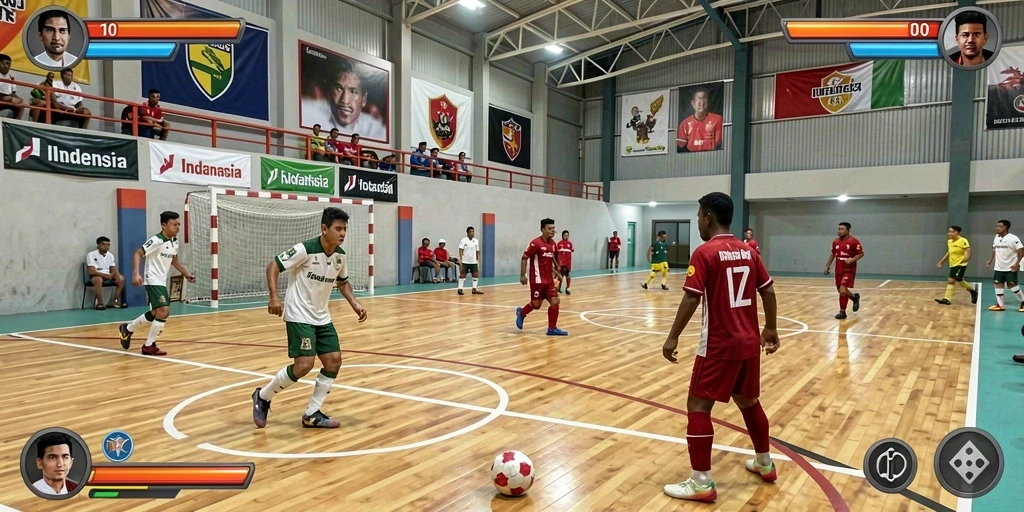 Tampilan grafis yang menarik dan interaktif.